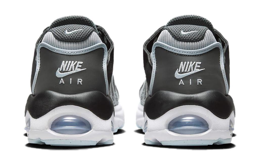 Nike Air Max TW Comfortable Cushioning, Wear Resistant Low Top Kids Lifestyle Shoes Black Gray DQ0296-006