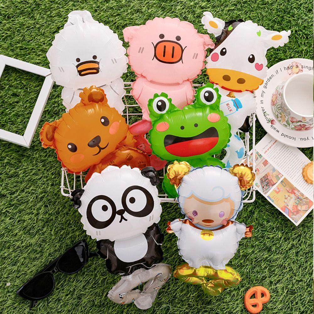 Ovečka Kreslená Zvířátko Ruka Balónek Prase Dinosaurus Párty Balónek Zábava Panda Ozdoba na Zápěstí Děti
