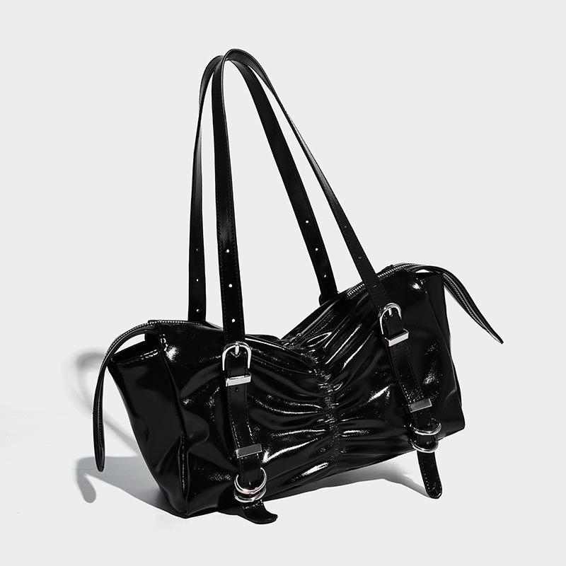 Korean Style Butterfly Bag 2025 Autumn Winter New Underarm Bag Large Capacity Shoulder Bag High-end Commuting Underarm Baguette Bag