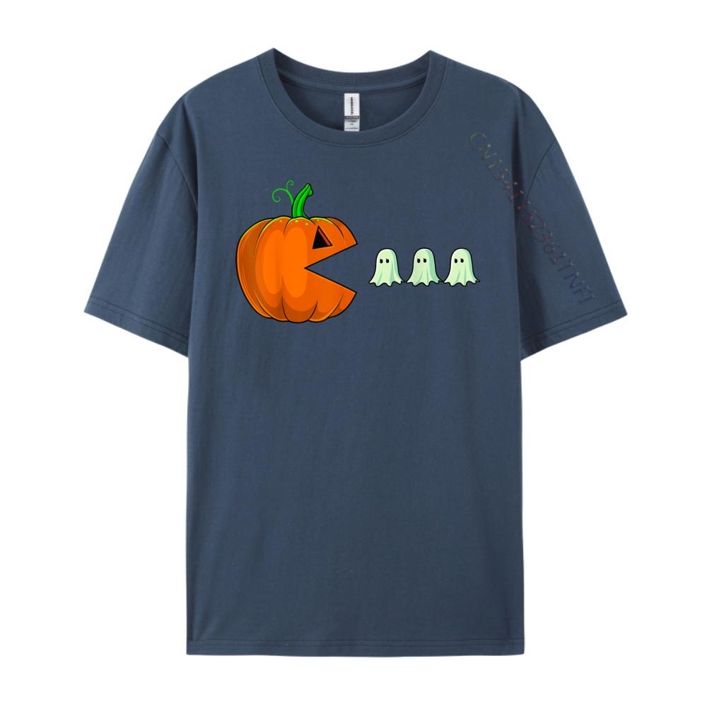 Halloween Pumpkin Funny Ghosts Boys Kids Women Men Shirts Graphic Tee Female Durable and Wearresistant Halloween
