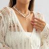 Seed Beads Necklace Handmade Bohemian Sweet Heart Pendants Necklace Girls Choker Collar For Women Fashion Jewerly Gifts