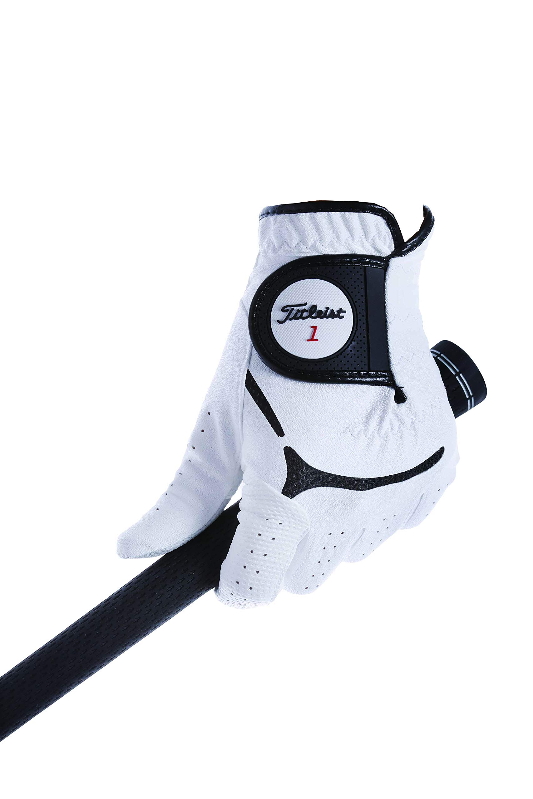 

Titleist Men s TG39 Golf Glove, White, Size 24cm, Right Hand