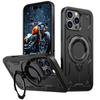 Applicable To iPhone17Pro Mobile Phone Case Magnetic Suction Rotating Magsafe Bracket Anti-drop Apple 15 Protective Case