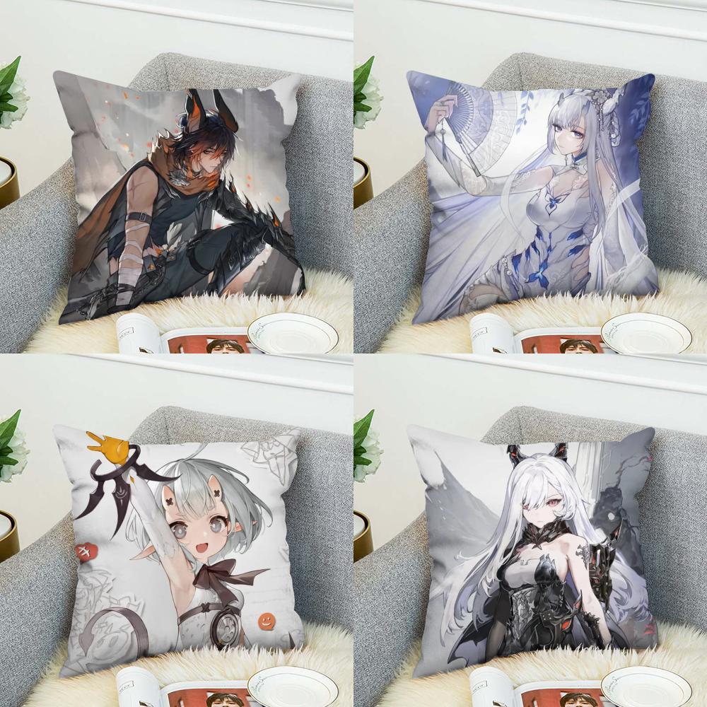 Duet Night Abyss Pillow Case For Car Sofa Decorative Home Doublesided Print Plush Square Throw Pillow Cushion Cover