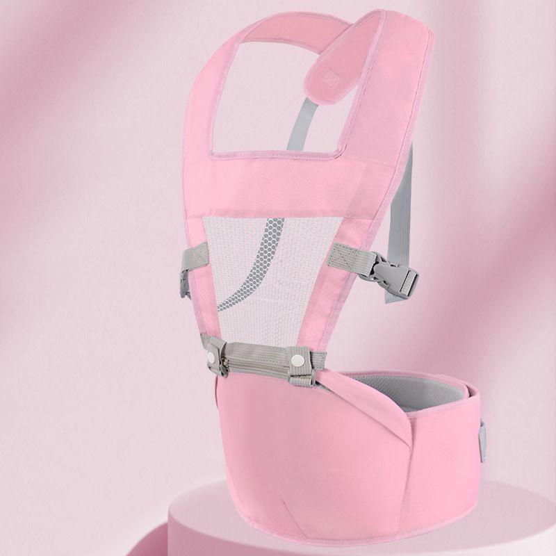 Portable Baby Carrier Waist Stool - Lightweight, Breathable, All-Season Seat for Outings