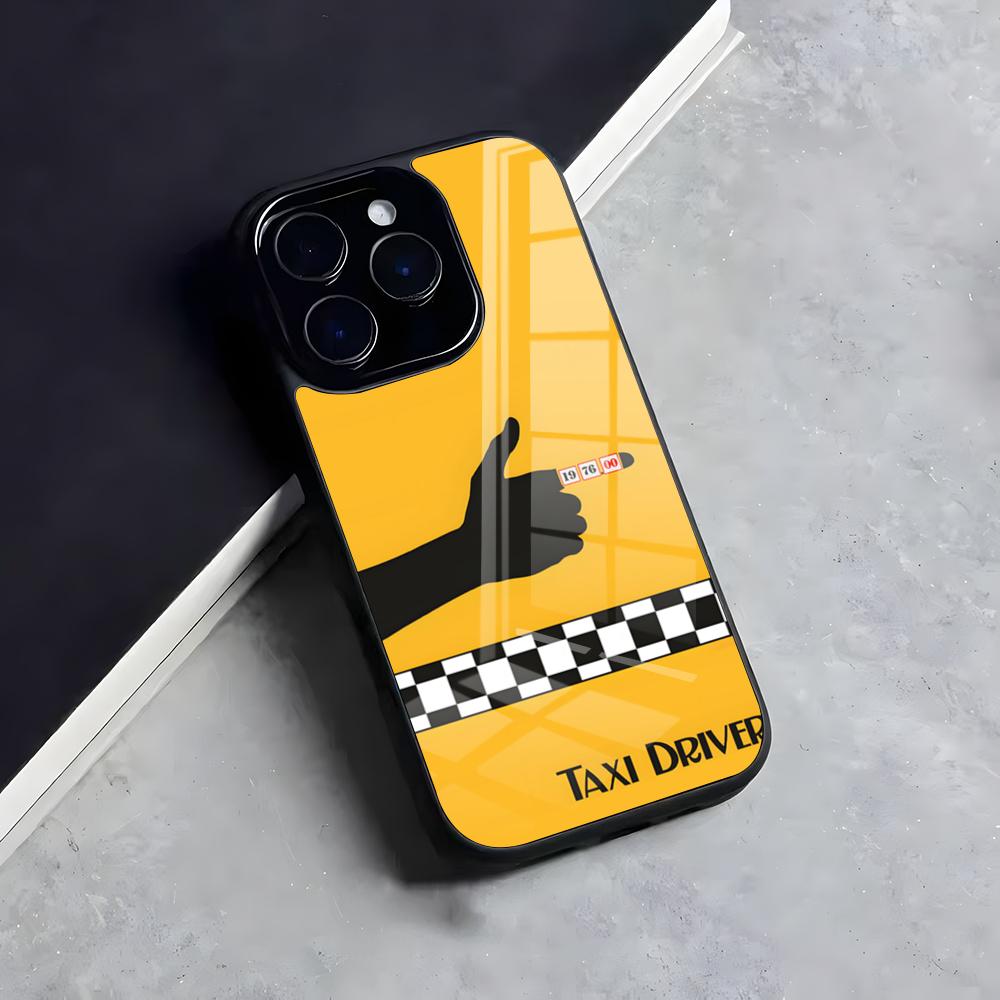 Movies Taxi Driver Phone Case For Iphone 17 Air 16 15 14 13 12 11 Pro Max Mini Fundas Shell PC+TPU Cover