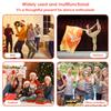 2 Pcs Praise Dance Worship Flag Soft Polyester Dance Flag Portable Worship Flag with Telescopic Rod for Adult Dancer Performance