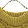 Beauty Products CLANE Cable Network Long Sleeve Knit 1 Yellow Women Used