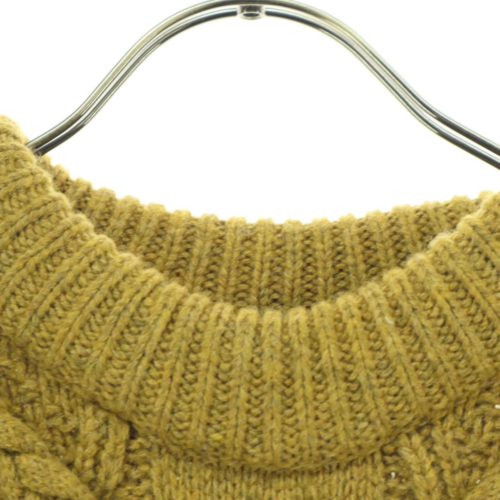 Beauty Products CLANE Cable Network Long Sleeve Knit 1 Yellow Women Used