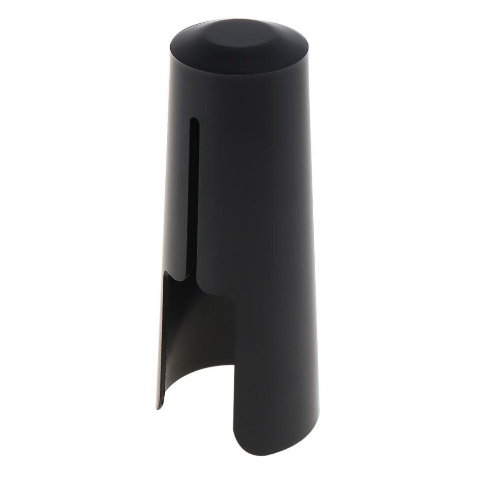 Metal Gold-plated Ligature Tenor Sax Mouthpiece Clip with Plastic Cap for Tenor Saxophone
