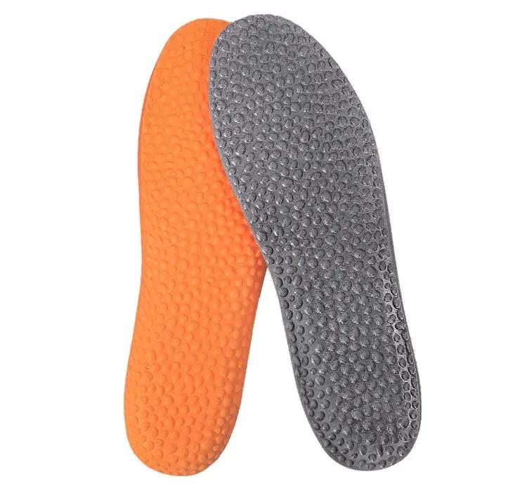 Memory Foam Popcorn Sneaker Insoles Providing Excellent Shock Absorption for Feet Relief Sport Insole Leather Casual Shoe Insole