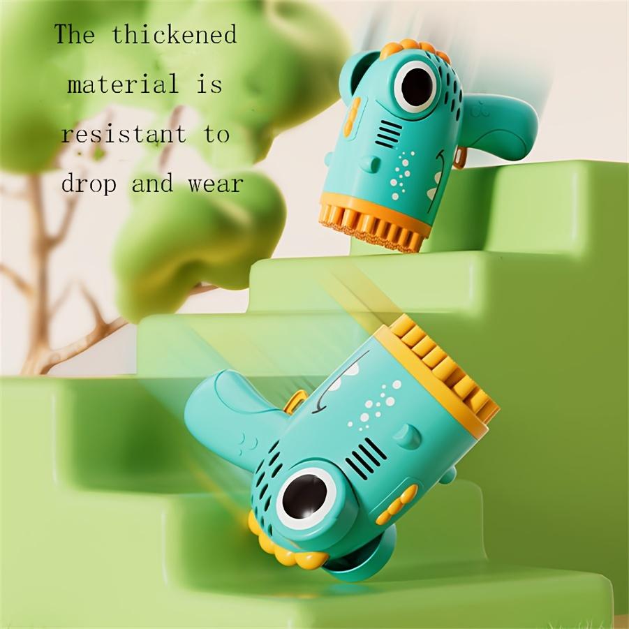 40-Hole Dinosaur Bubble Gun -Perfect for Children’s Parties & Festive Celebrations - Mesmerizing Handheld Bubble Maker Toy