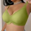Seamless Plus Size Women Anti Sagging Gathering Bra For Big Bust