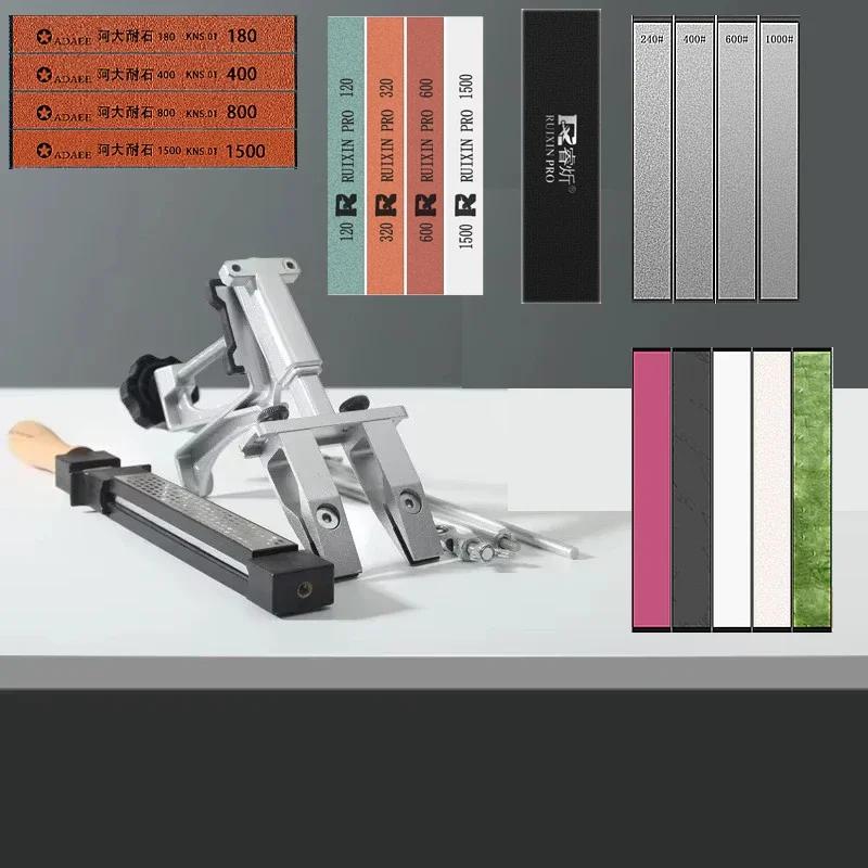 XK 2026 Fixed Knife Sharpener Kitchen Sharpening Stone Sharpeners Angle Professional Grinding System Diamond Whetstone Woodwork