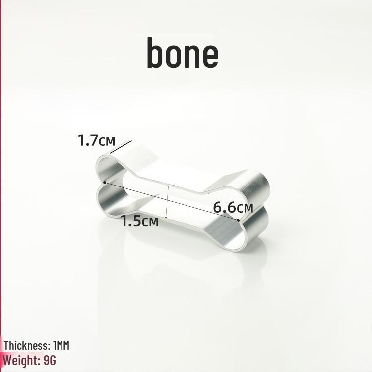 

Aluminum Alloy Cookie Mold: Pineapple Cake, Christmas, & Easter Cookie Cutter Baking Tool Bone