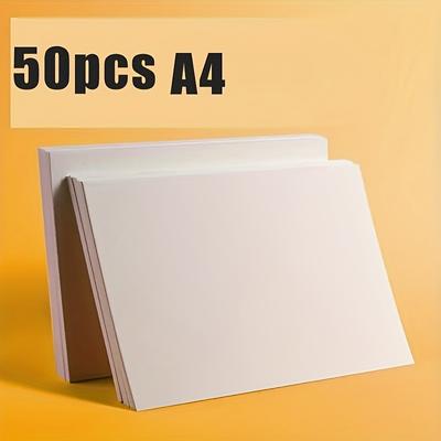 Ölpastell-Kunstpapier, A4, ideal für Anfänger, Künstler und Erwachsene, 21 x 29 cm, 50 Stück