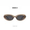 Simple Matching Street Photography Trend Cold Wind Women'S Uv Protection Sunglasses Men'S Gm Cat Eye Sunglasses