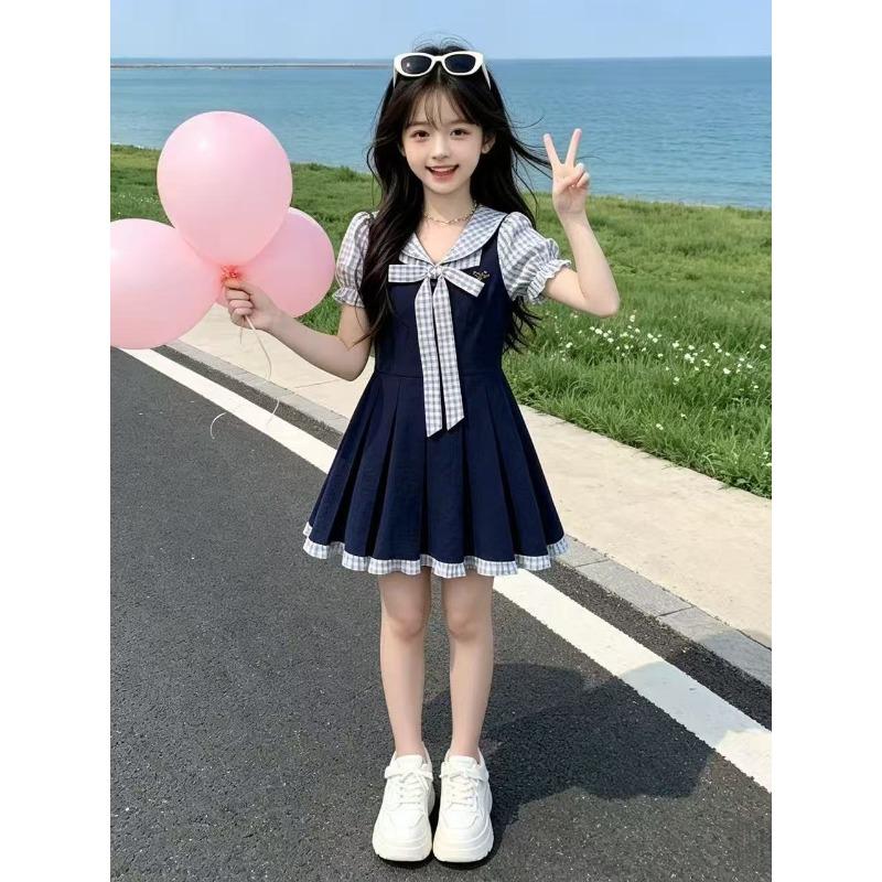 Vestido Dulce para Niña - Moda de Verano para Niños Vestido de Princesa