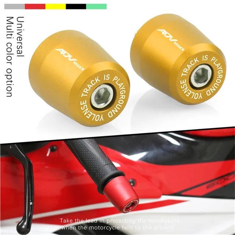 Motorcycle Handle Bar End Handlebar Grips Ends Cap Plug Slider Counterweight Cover For HONDA ADV150 ADV 150
