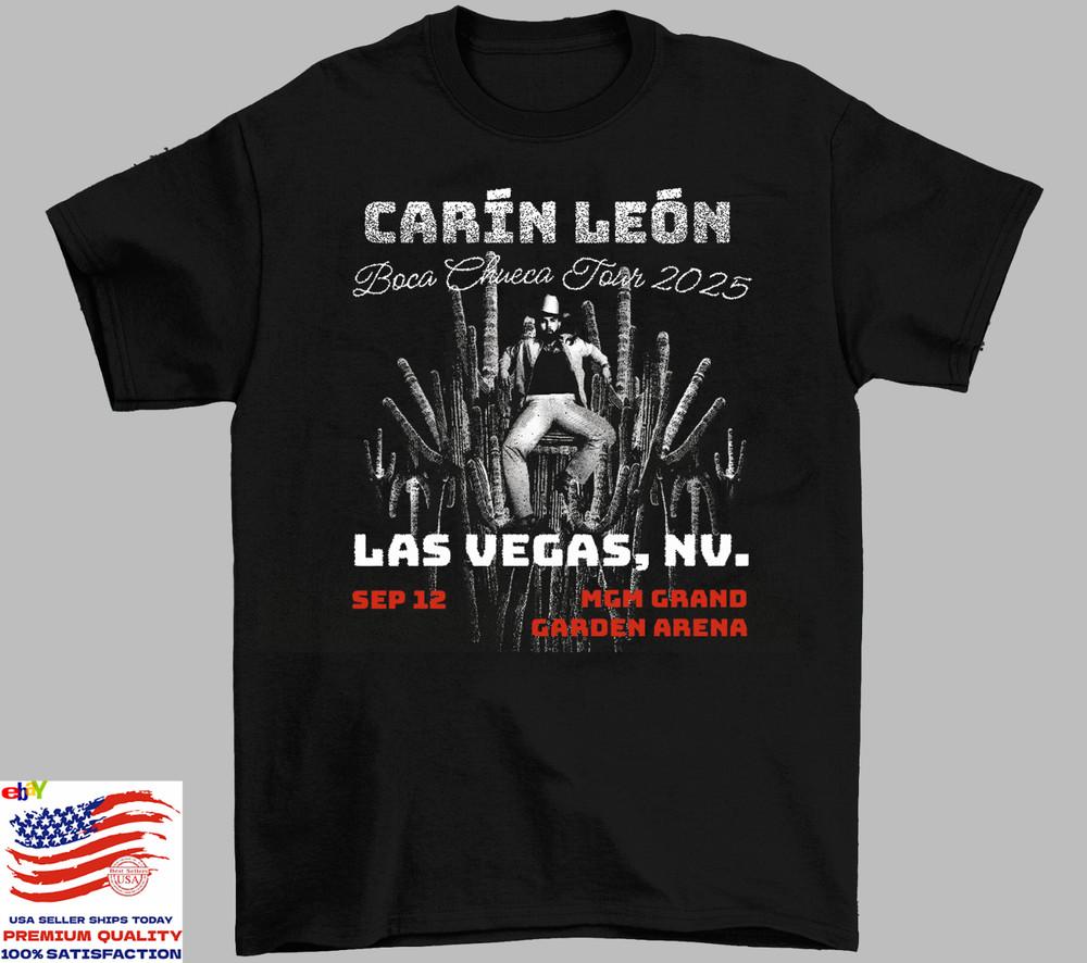 Vegas Carin Leon Live In Concert  Full Size S-5XL Unisex T-Shirt XXXL