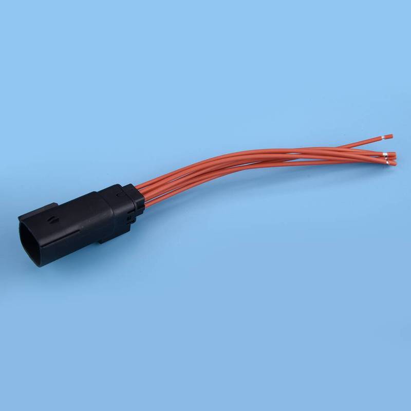 33482-0601 Car Headlamp Connector Pigtail Headlight Wiring Harness Male Plug fit for Chevrolet Colorado 2015-2018