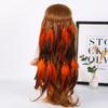 Feather Tassel Ethnic Headdress Boho Chic Bohemian Headband Indian Tribal Headband  Gypsy Festival