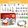 Weihnachtskalender Advents-Countdown Handgerissen Blindbox Weihnachtsmann DIY-Zubehör