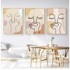 Bad Smell Cute Line Wall Art Pictures Canvas Painting Funny Bathroom Color Posters Prints Toilet Humour Bathroom Home Decor
