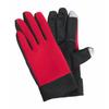 ANTEVIA - Lot d'une paire de gants sport homme tactiles rouge | Taille adulte et ado| Smartphone Téléphone Tablette (Vanzox rouge)