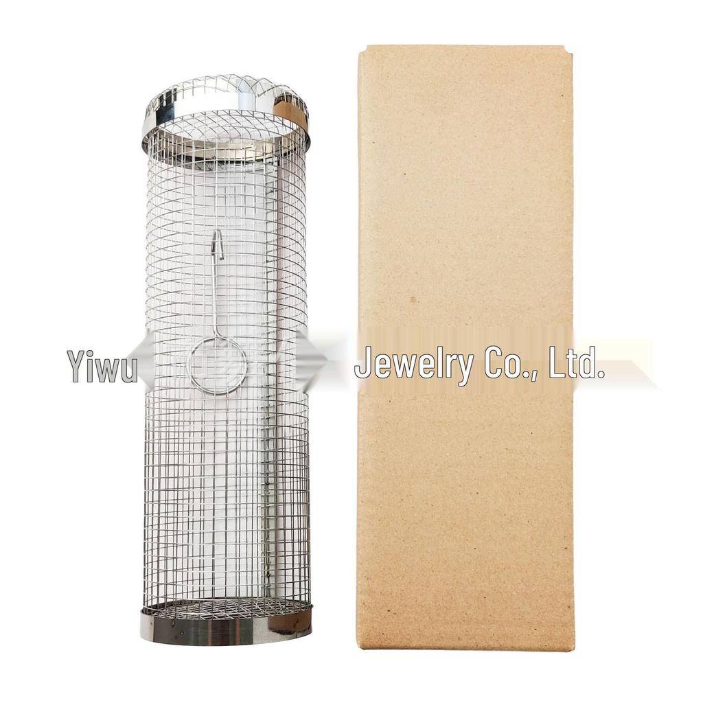 Coș plasă BBQ din oțel inoxidabil - Instrument suprem pentru grătar în aer liber