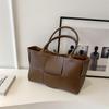 Borsa a Trama da Donna Primavera 2025 - Borsa a Spalla Versatile di Grande Capacità