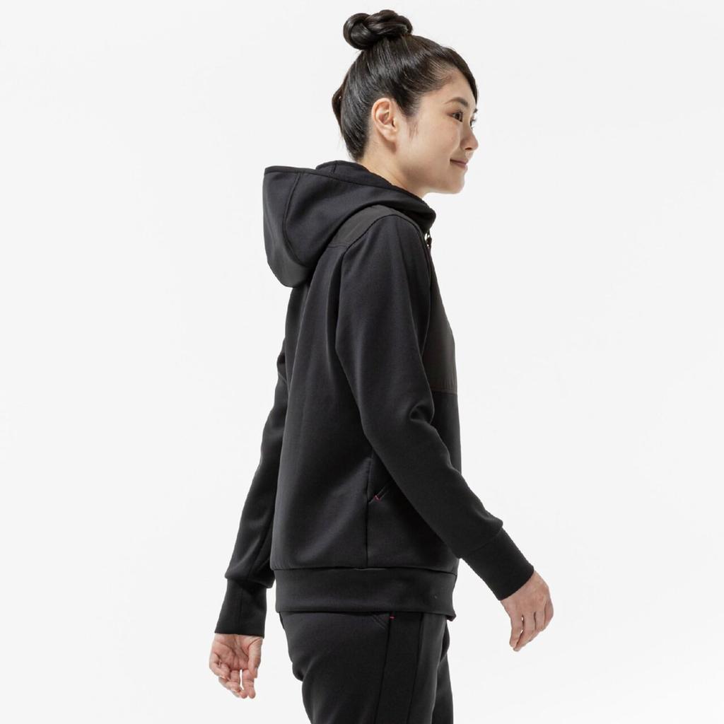 Mizuno Stretch Sweat Hoodie for Easy to Move 62MCC700 Women's Tennis, in, Black,