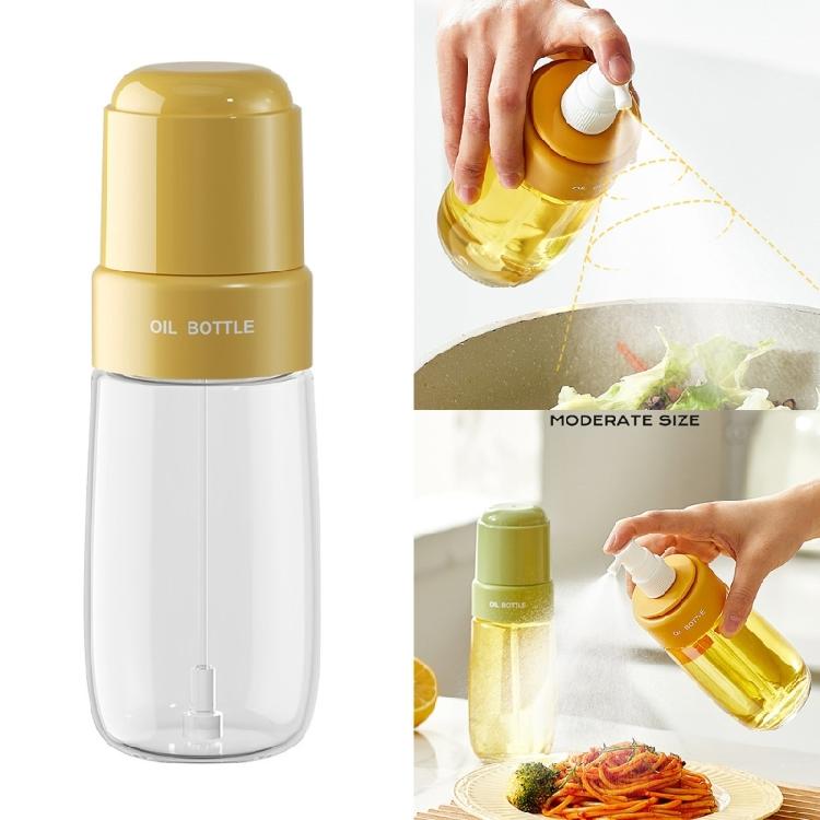 Lebensmittelechte Öl-Sprühflasche mit verstellbarer Düse für Heißluftfritteusen-Gebrauch, auslaufsicherer Öl-Zerstäuber-Spender, Küchenwerkzeug
