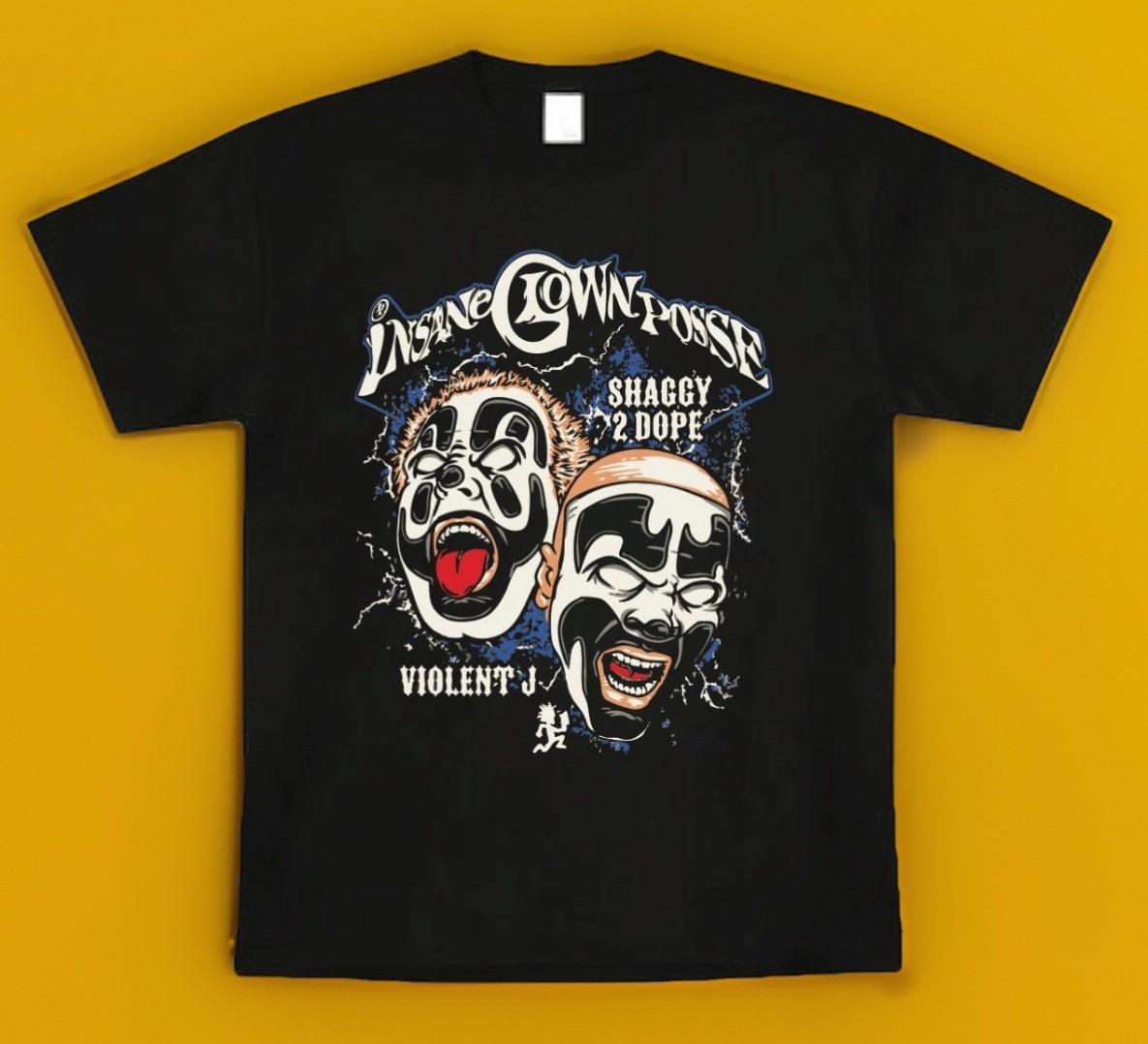 ICP Insane Clown Posse Merch T shirt New S-5XL ICP Tee S разноцветный