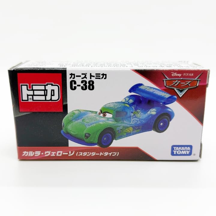 Cars Tomica Discontinued Model C-38 Carla Veloso (Standard Type) Disney Pixar Takara Tomy