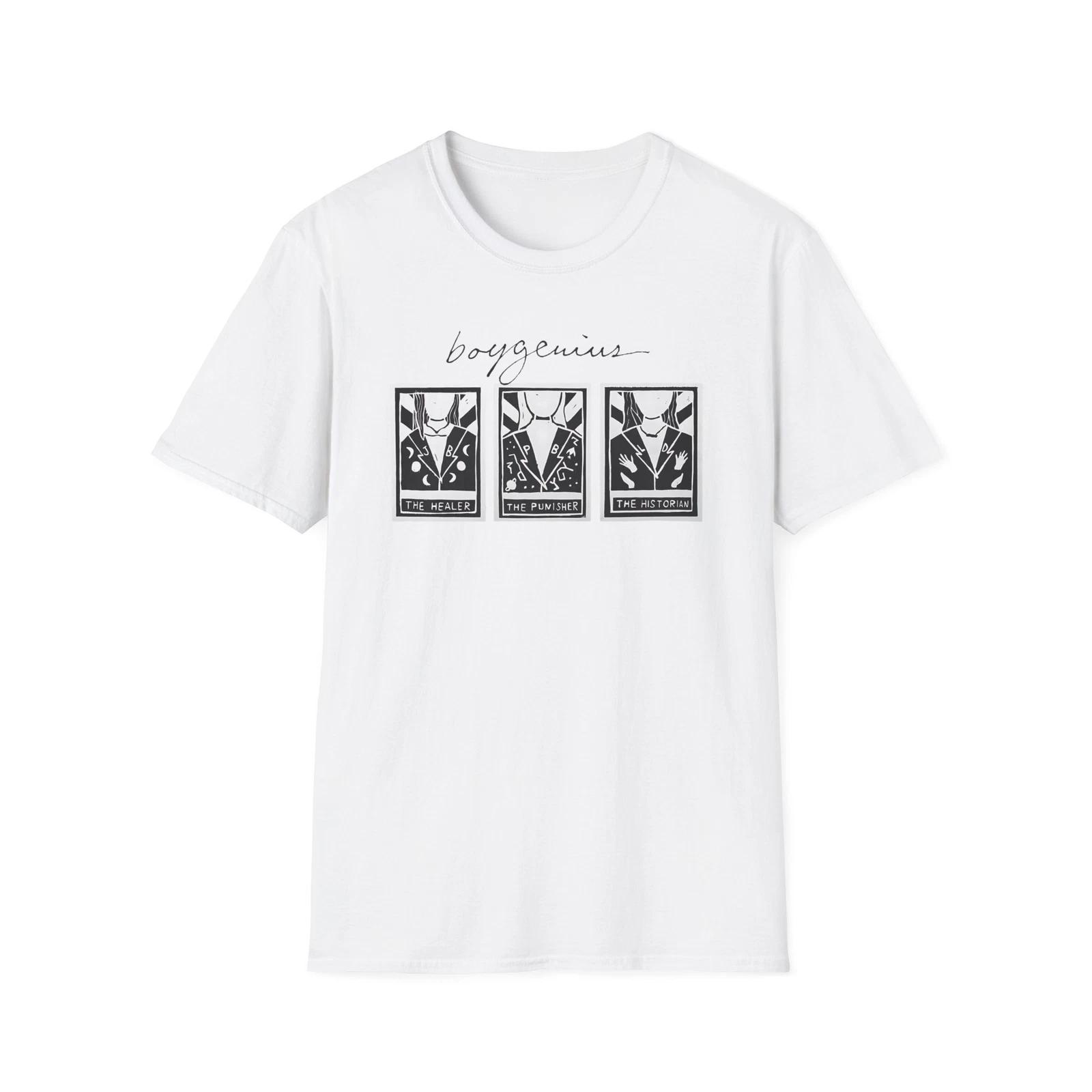 Boygenius the healer, the punisher, the historian shirt, boygenius shirt S