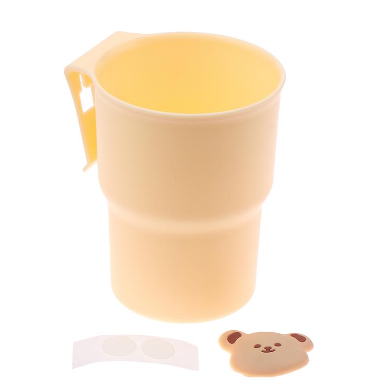 

Пластиковый подстаканник уличный портативный держатель для стакана с водой для электрического велосипеда держатель для стакана для ванной комнаты стакан для хранения для электровелосипеда бежевый