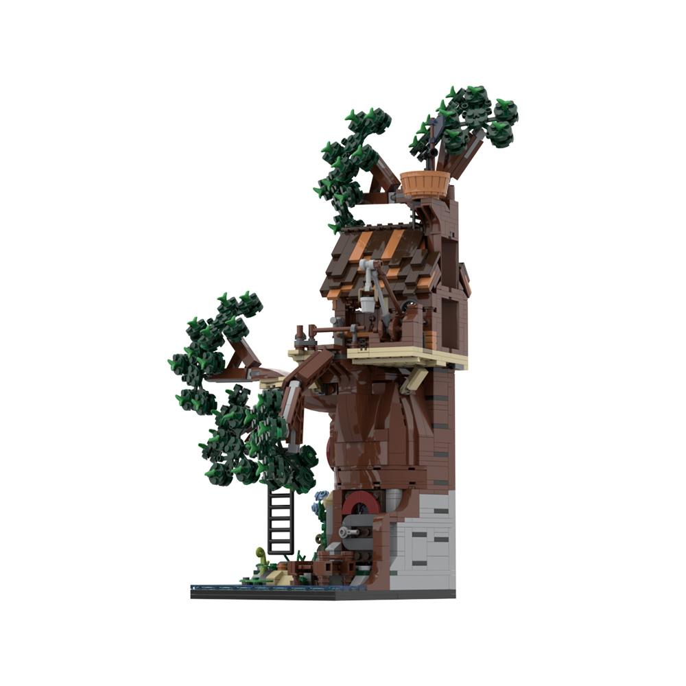 Gobricks MOC Woodland Retreat Tree House Building Blocks