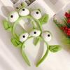 Three-Eyed Cartoon Plush Headband - Cute & Funny Anime Hair Accessory for Women
