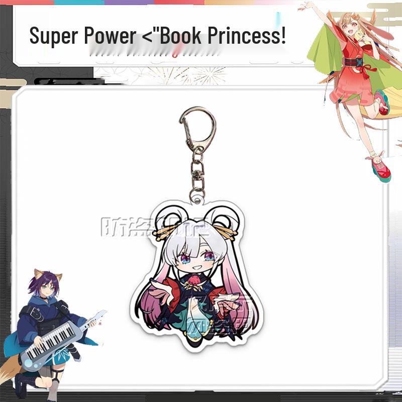 Super Dimension Kaguya-hime Chibi Acrylic Keychain - Anime Ita Bag Charm