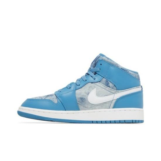 

Air Jordan 1 Mid GS Выстиранный деним DM8951-400 EU 38.5 синий