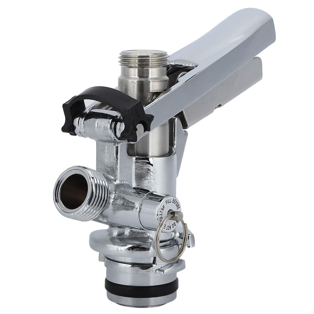 G5/8 U-Typ Edelstahl Bierfasskupplung Zapfhahnzubehör für Heimbar, Restaurant