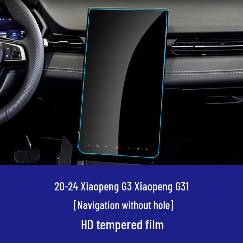 "Explosion-Proof Tempered Film Protector for Xiaopeng G3i, G6, G9, X9 Navigation Display"