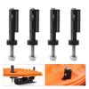 Mounting Pin Set for MaxTrax MKII Recovery Traction Boards, 4Pack Mounting Pins Lockable Safety Mount Pins,