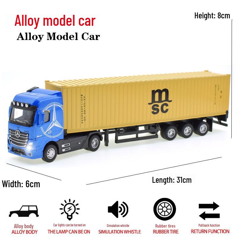 Children's Toy Container Truck Car Model