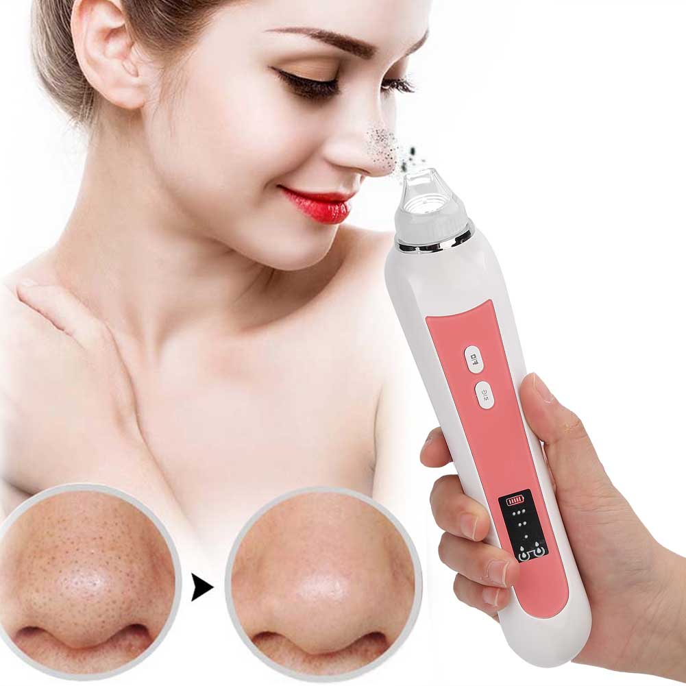 Electric Facial Blackhead Cleansing Vacuum Suction Machine with 20X 5MP Visual Function