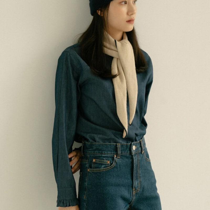 Merrycoop by Goodneighbors Cashmere Scarf_Organic Ivory