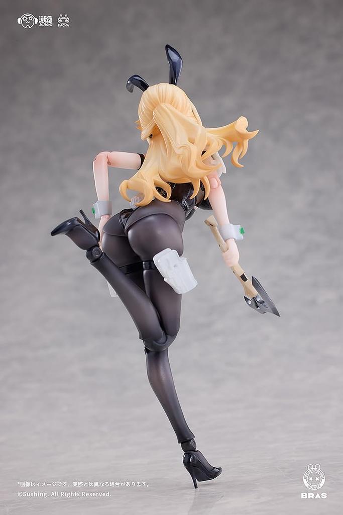 Sushing Bunny Rapid Action Squad Guardian and some parts scale fully assembled action figure Elena, PVC, ABS, POM, included, 1/12 pre-painted,