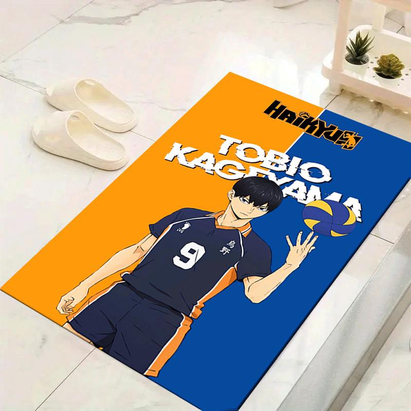 

1pc Haikyu!! Pattern Area Rug, Anti Slip Non Shedding Stain Resistant Carpet 60cm by 90cm