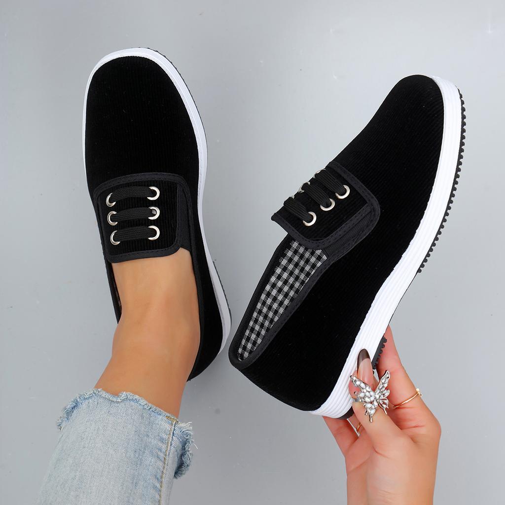 Spring Women's Comfortable, Breathable, Lightweight and Wear Resistant Casual Shoes with Soft Soles for Lazy People To Step On Comfortable Soft Sole N